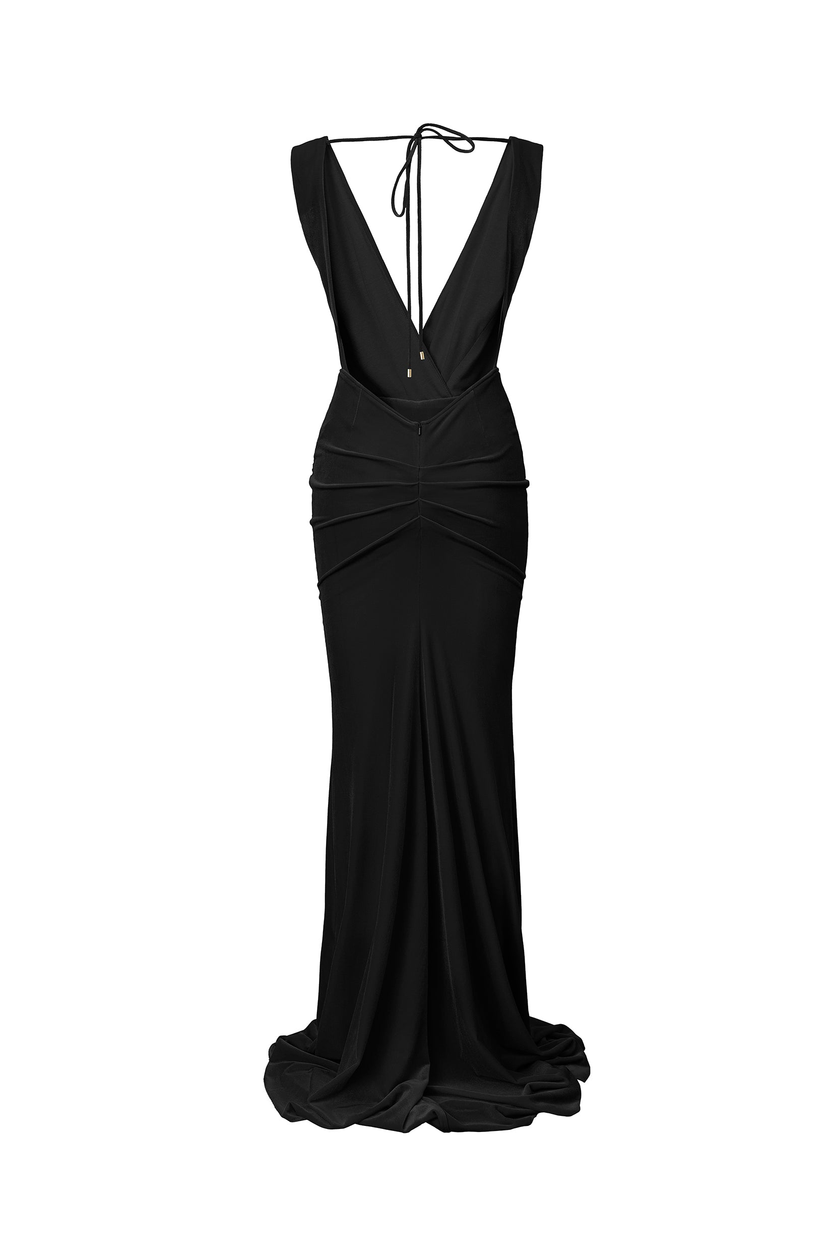 All eyes on you black velvet gown