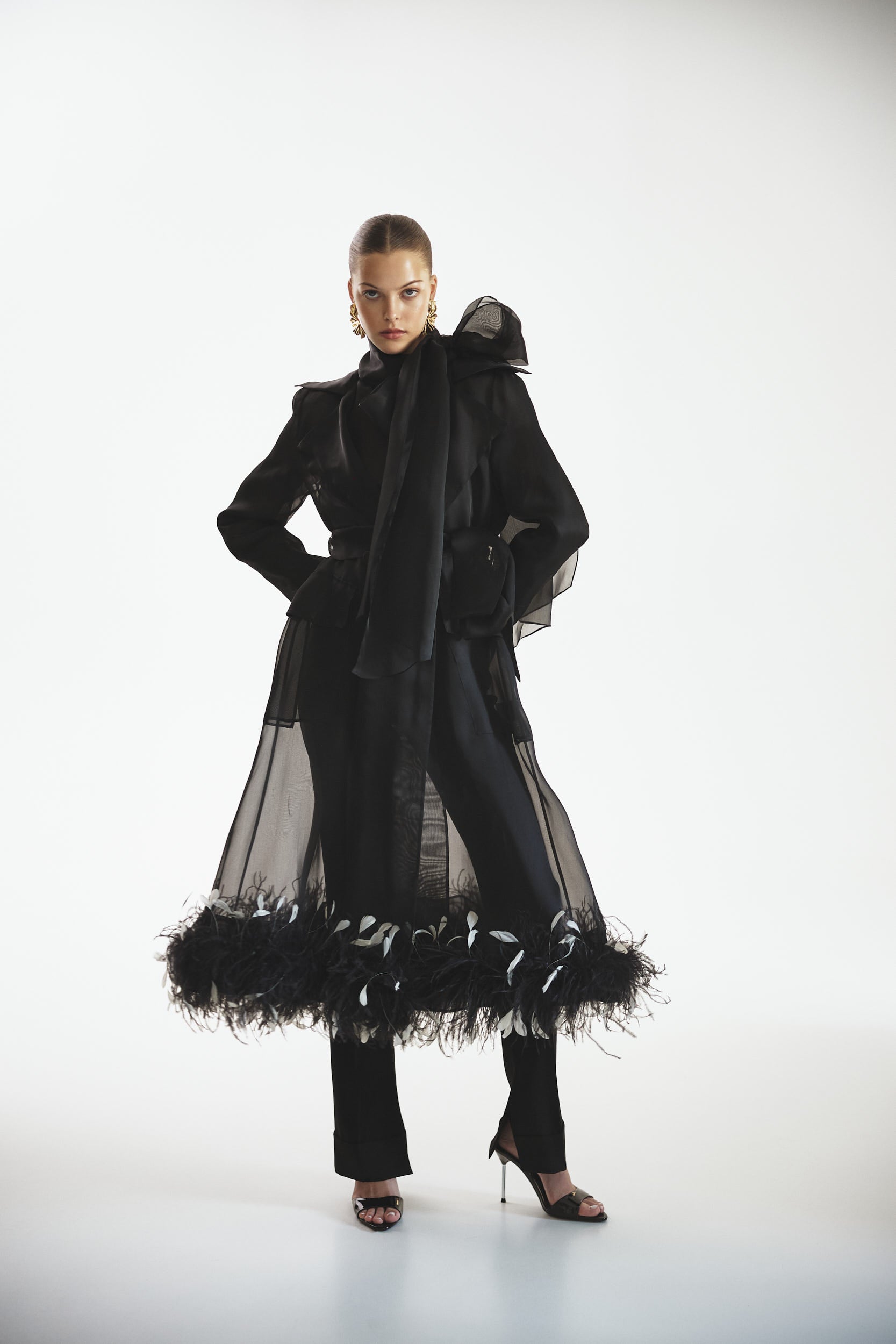 Flawless Black Bow Blouse