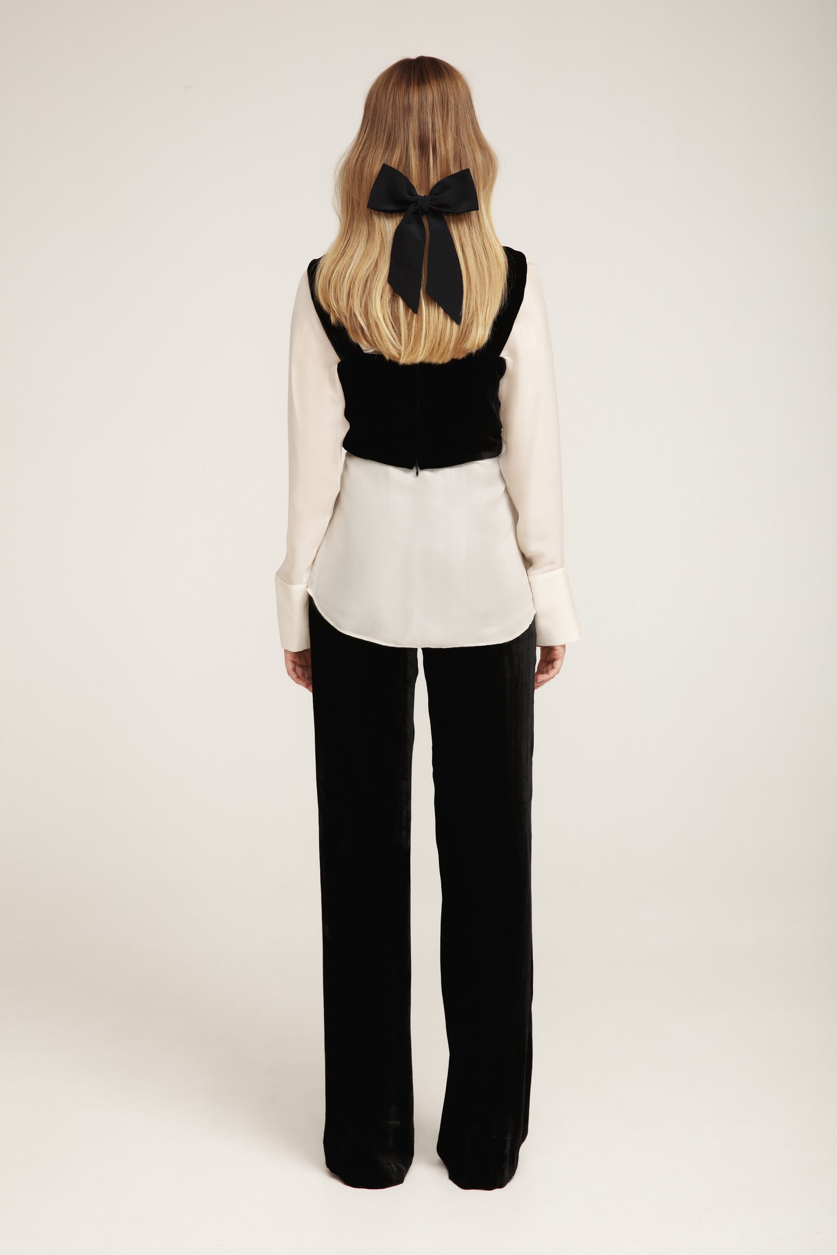 The Silk Velvet Crop Top