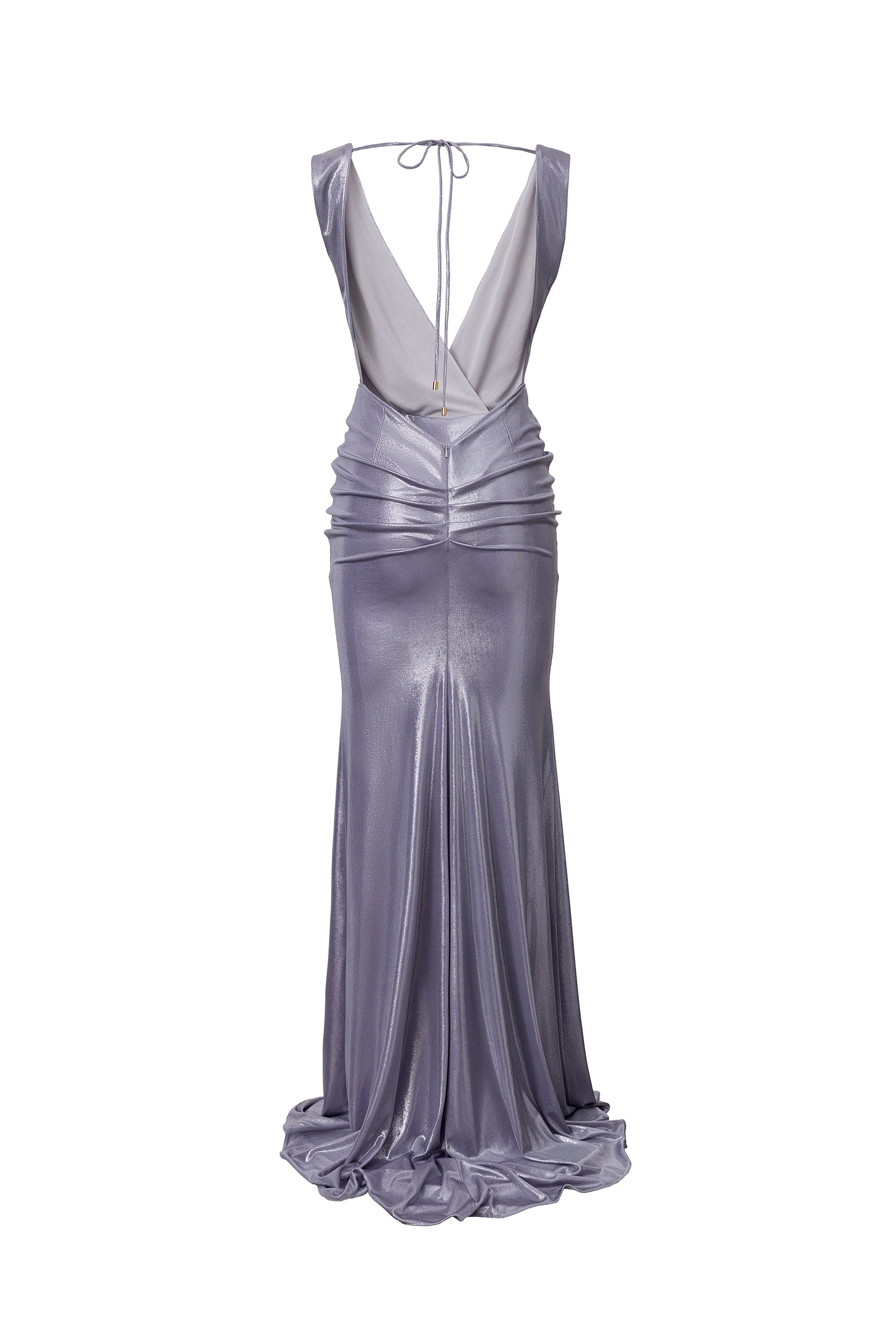 All eyes on you blue jersey gown