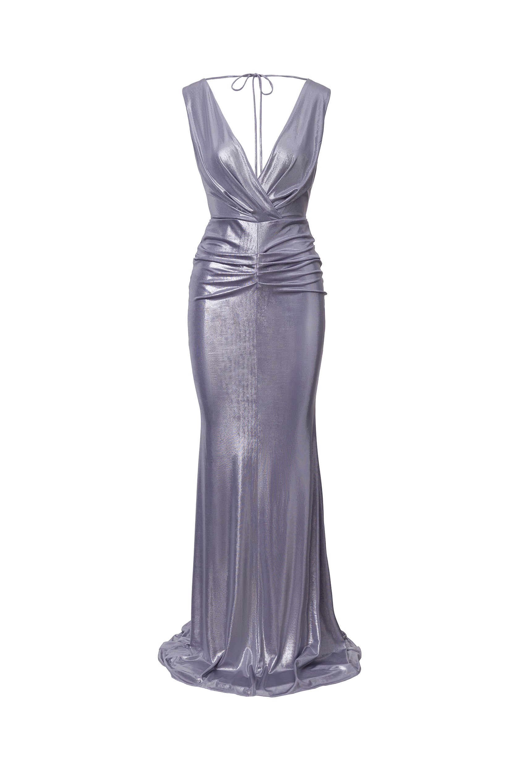 All eyes on you blue jersey gown