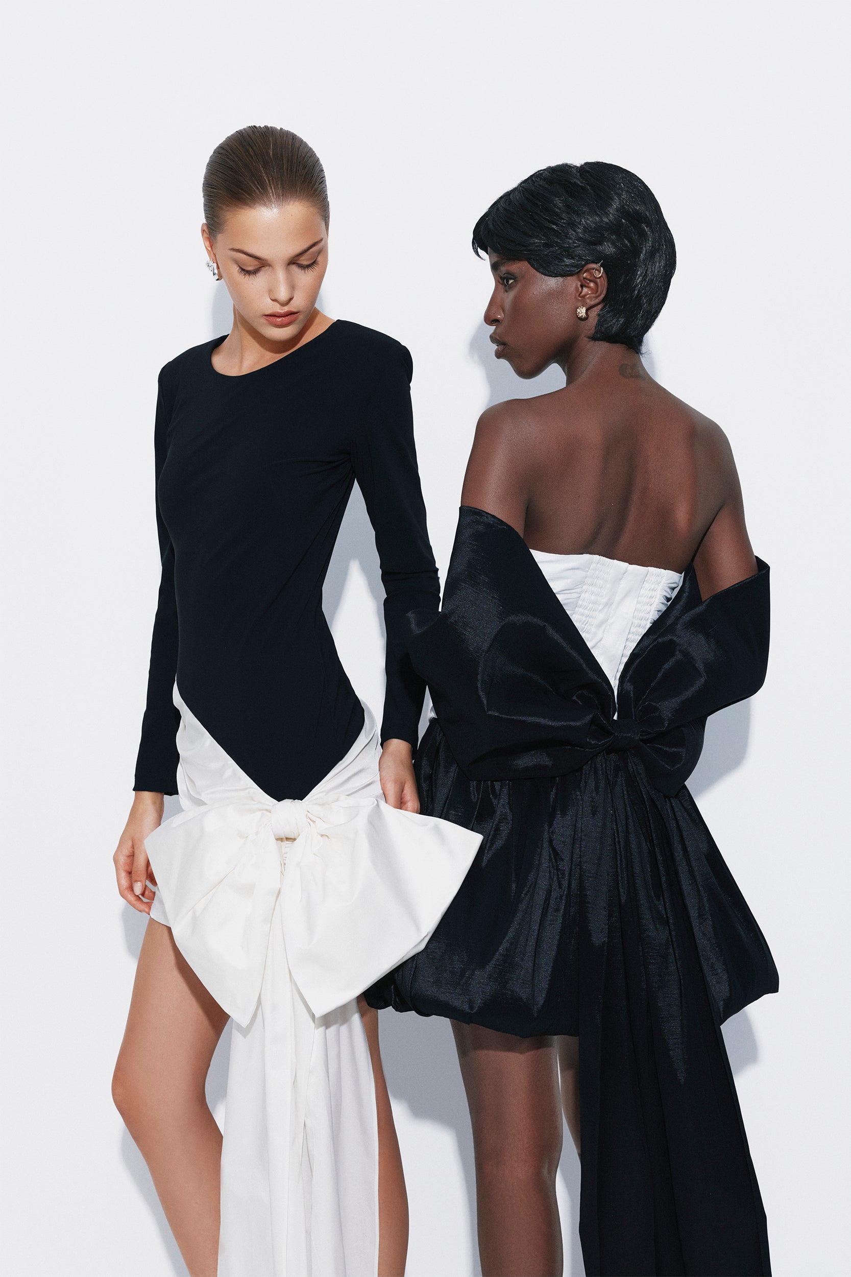 Ribbon accesoire in black