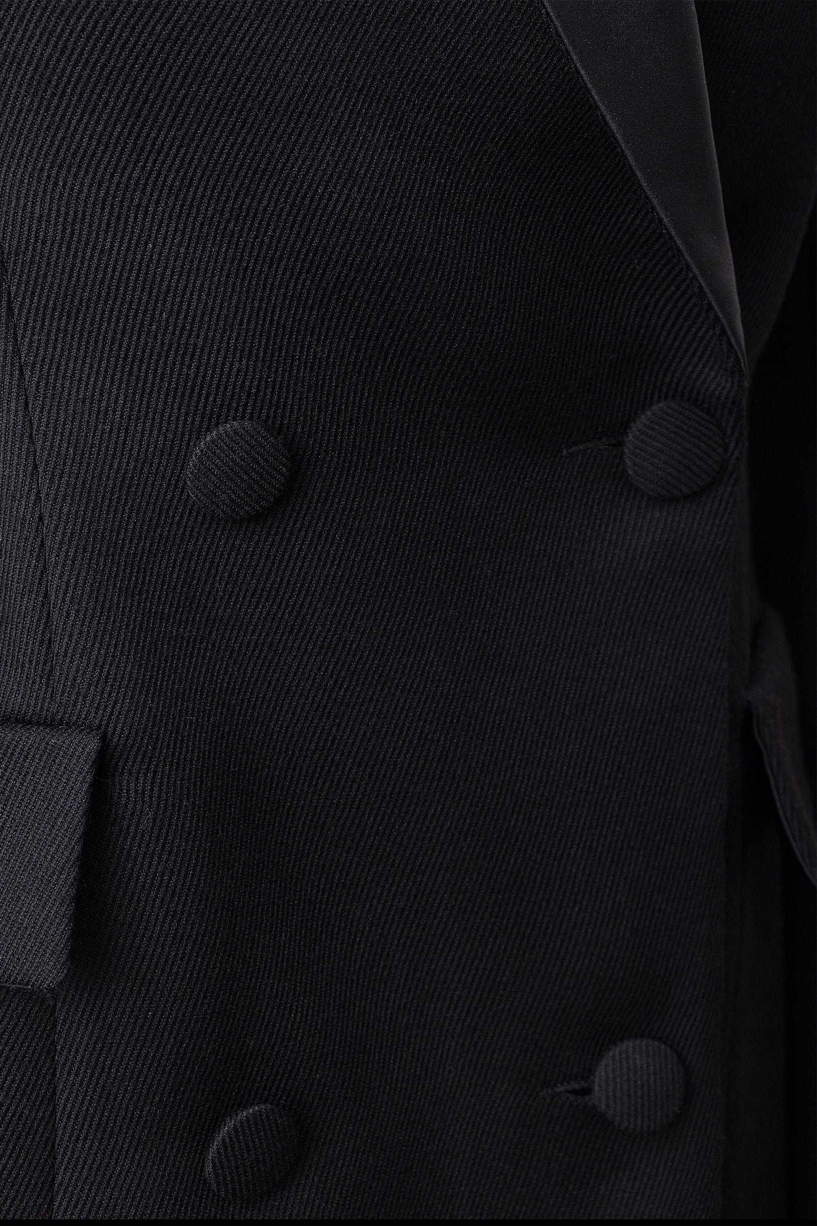 Oversized double-breasted tailored dress
