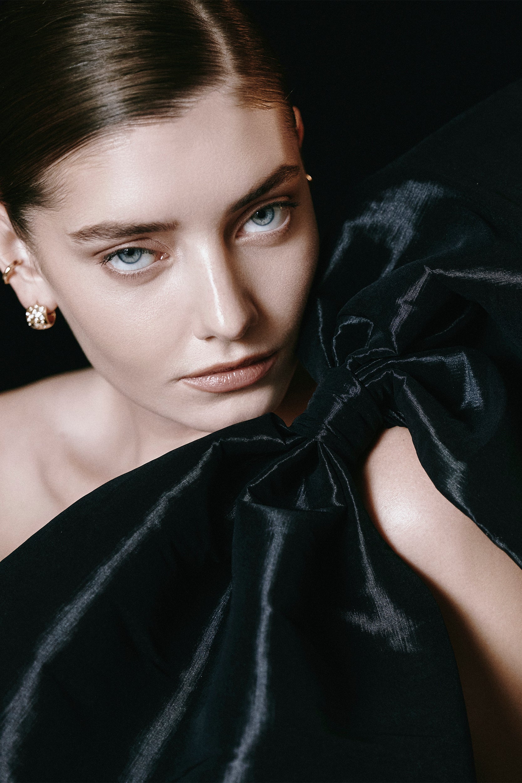 Ribbon accesoire in black