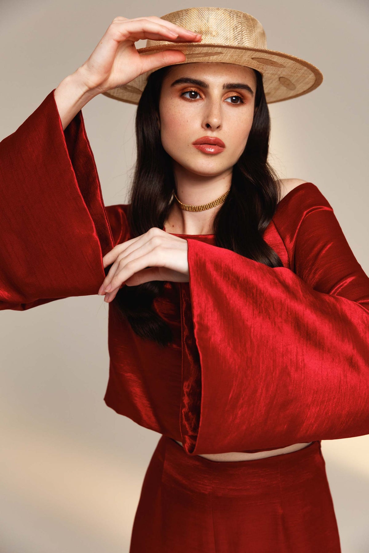 70's Vibes Red Pants